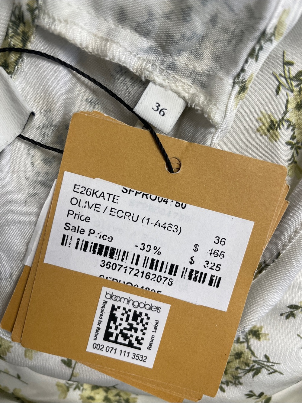 Kate Flower Print Maxi Dress - Picture 6 of 6